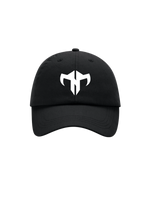Casquette Tracknight noire streetwear techno logo brodé style club