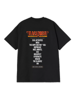 T-shirt Tracknight édition Warehouse noir style techno rave underground